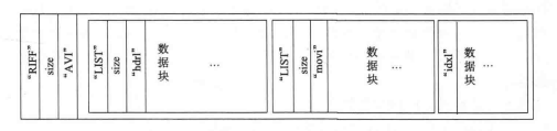 AVI结构示意图